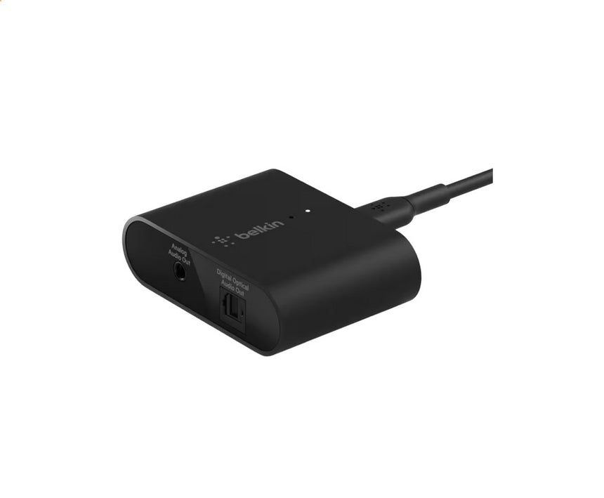 Adaptor Audio BELKIN SoundForm Connect AUZ002BTBK, AirPlay 2, 3.5mm, Negru