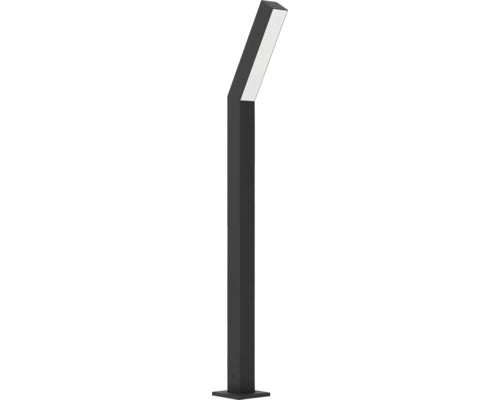 Stalp Pitic Cu Led Integrat Ugento 4, 5w 960 Lumeni, 79 Cm, Pentru Exterior Ip44, Alb/negru