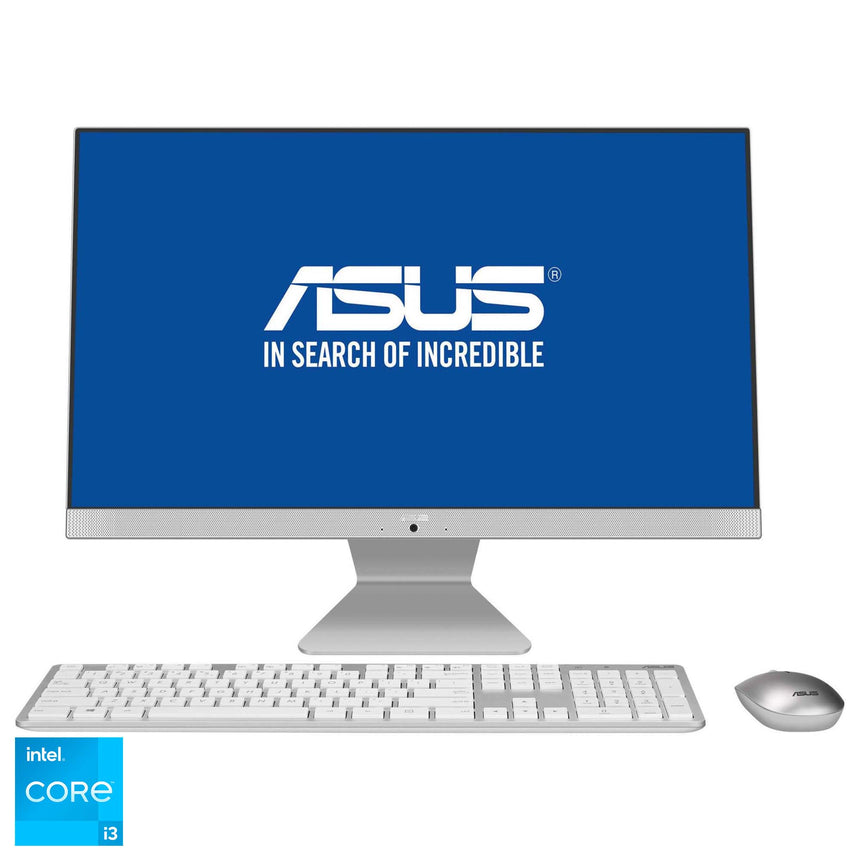 Sistem All-in-One ASUS V241EAK cu procesor Intel® Core™ i3-1115G4 pana la 4.10 GHz, Tiger Lake, 23.8", Full HD, IPS, 8GB DDR4, 512GB SSD, Intel® UHD Graphics, No OS