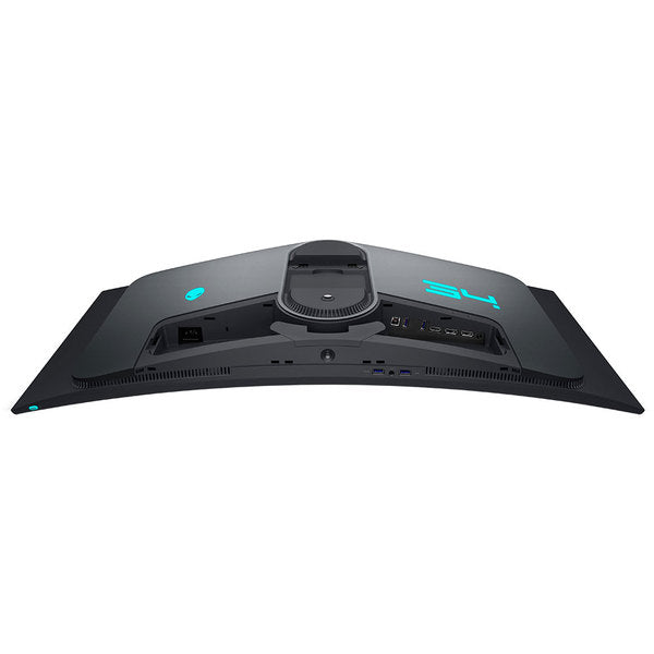 Monitor Gaming Curbat QD-OLED DELL Alienware AW3423DWF 34", 4K UHD (3440x1440), 165Hz, 0.1ms GTG, AMD FreeSync™ Premium Pro, VESA AdaptiveSync, DisplayHDR TrueBlack 400, Hub USB, HDMI, 2x DisplayPort, Pivot, VESA, negru