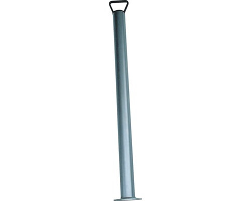 Picior tubular de sustinere pentru remorca
