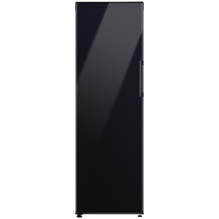 Congelator Samsung Bespoke RZ32C76CE22/EF, 4 sertare / 3 rafturi, 323 l, No Frost, Metal Cooling, Conversie Smart, Digital Inverter, WiFi Smart Things, Smart Control, Clasa E, 185 cm, Sticla neagra
