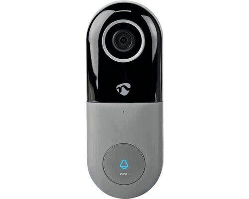 Sonerie Smart Video Nedis WIFICDP10GY SmartLife Wi-Fi, 1080p, IP54