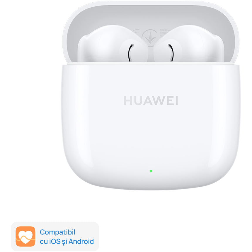 Casti In-Ear Huawei FreeBuds SE 2, True Wireless, Bluetooth, White
