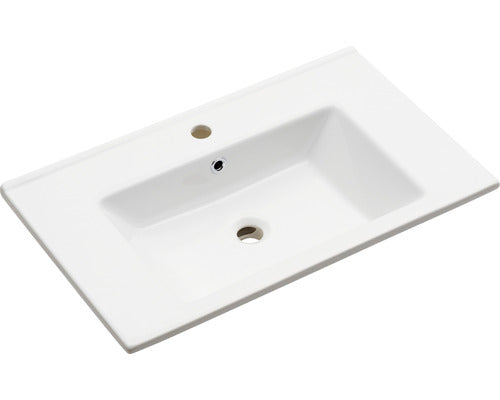 Lavoar Ceramic Pelipal Offenbach / Capri, cu Montare pe Mobila, 75 cm, Alb