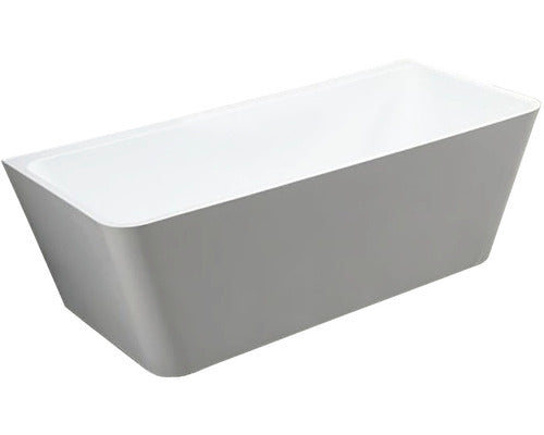 Cada Baie Dreptunghiulara Freestanding Linea Wall, Acril, 170x80 cm, 350 l, Alb