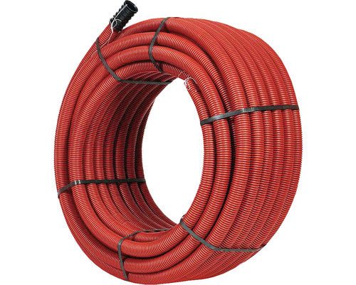 Teava Flexibila Corugata Din Polietilena Tehnoworld Ø63 Mm 50m 450n