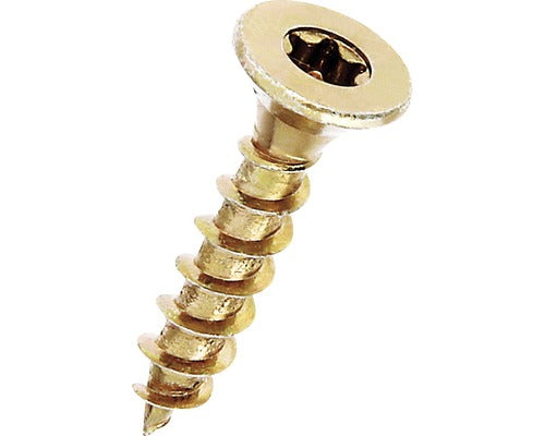Holsuruburi Cu Cap Inecat Torx Alberts Medi-fix 5x25 Mm, Otel Zincat Galben, 16 Bucati