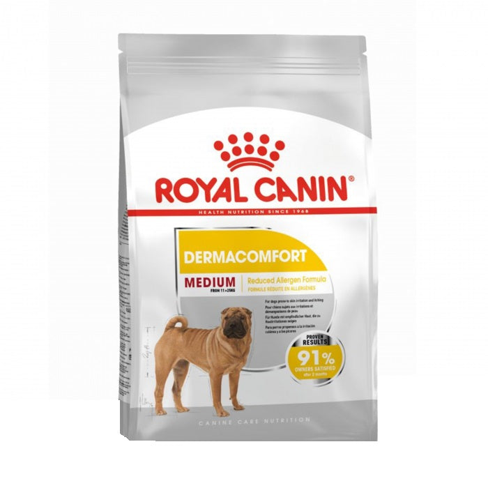 Hrana uscata pentru caini Royal Canin, Medium Dermacomfort, 12 kg