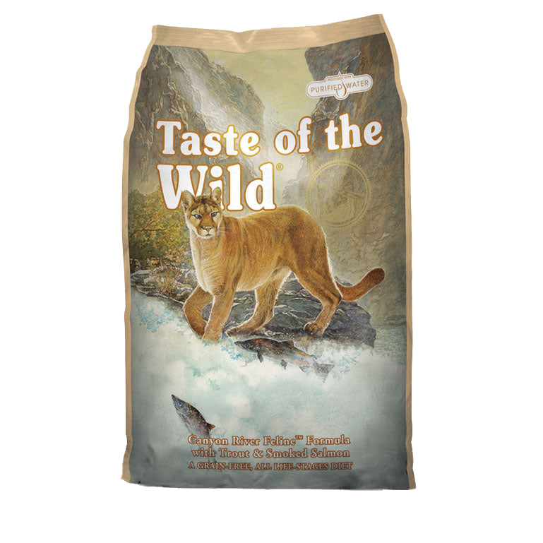 Hrana uscata pentru pisici Taste of the Wild Canyon River, 2 Kg