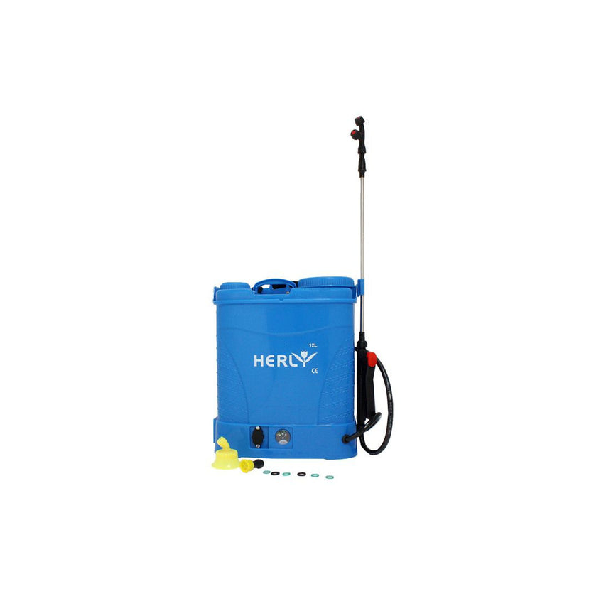 Pompa stropit cu acumulator 12L HERLY (ALBASTRA)