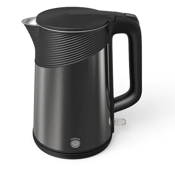 Cana electrica AENO AEK0003, 2200W, 1.7 L, Protectie STRIX, Pereti dubli, Protectie supraincalzire, Grafit/Negru