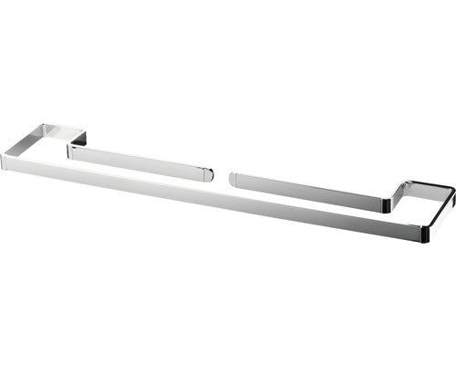 Bara dubla pentru prosoape BISK Natura 56 cm cromat