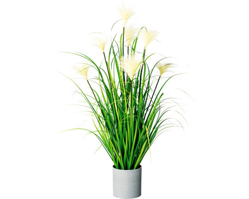 Planta Artificiala Iarba Carex In Ghiveci H 76 Cm Verde