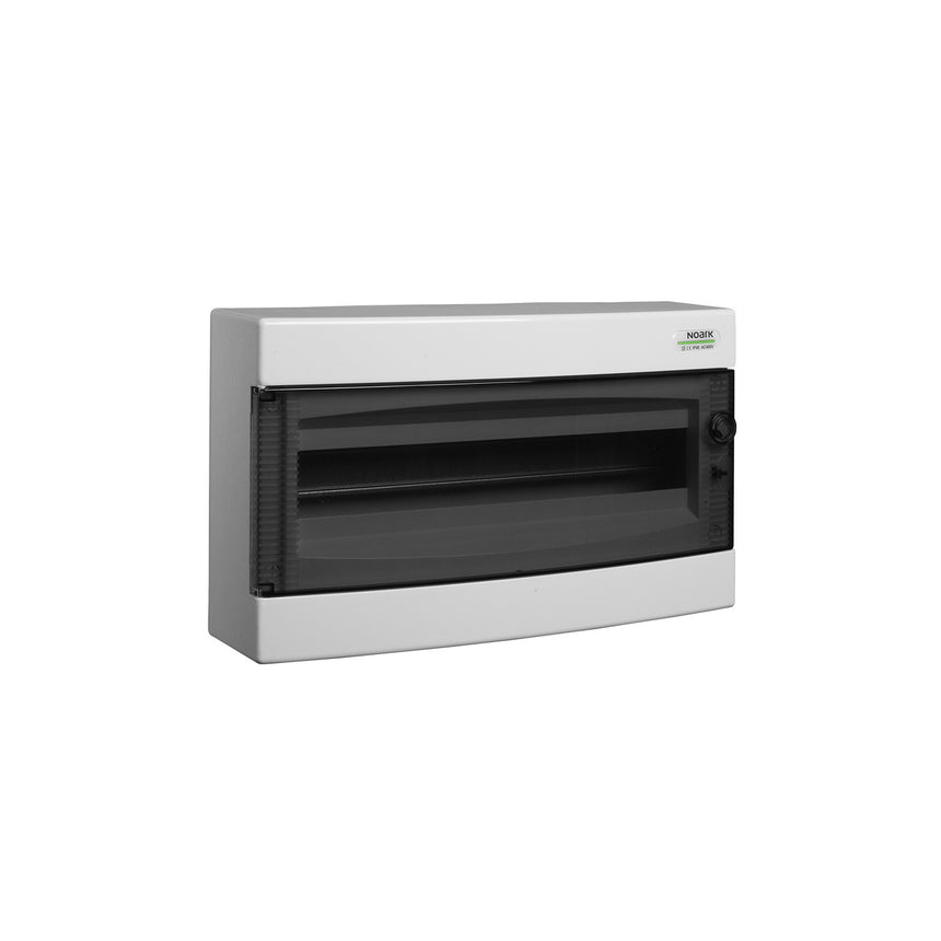 Tablou electric (cofret) Noark 101499, montare aparenta, usa transparenta, IP40, 1x18 module, plastic