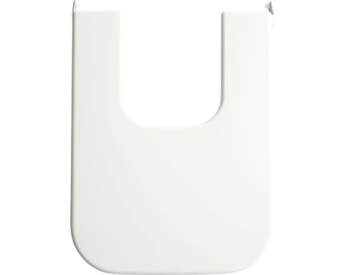 Capac bideu Gala Emma duroplast, inchidere simpla, alb 54x36 cm