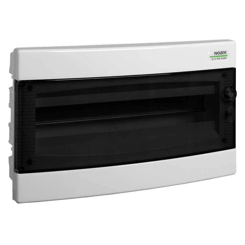 Tablou electric (Cofret) Noark 101513, montare incastrata, usa transparenta, 1 rand, 18 module, plastic, IP40