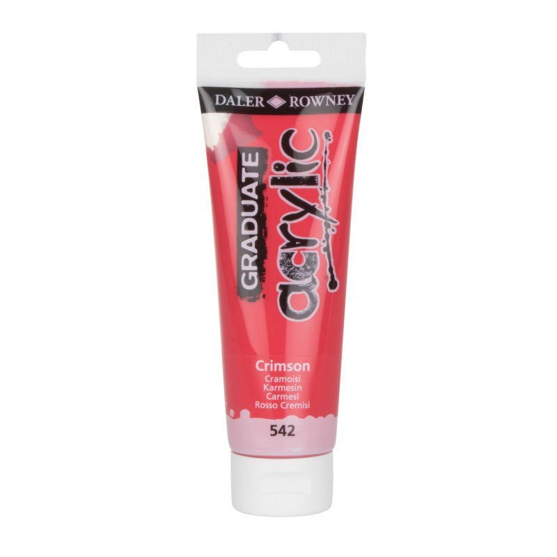 Vopsea acrilica, Daler Rowney, 120 ml, Purpuriu