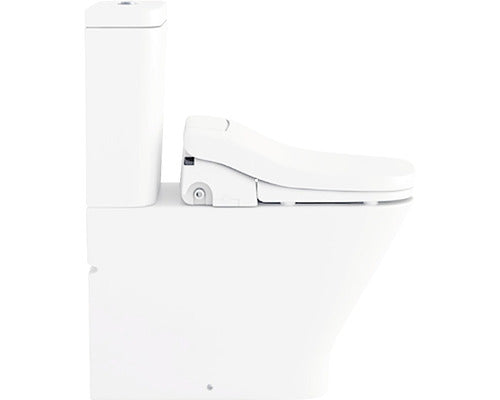 Capac de WC cu functie de bideu Roca Multiclean Premium Soft, alimentare la retea electrica, 358 x 485 x 155 mm, functie uscare, autocuratare, incalzire, control temperatura