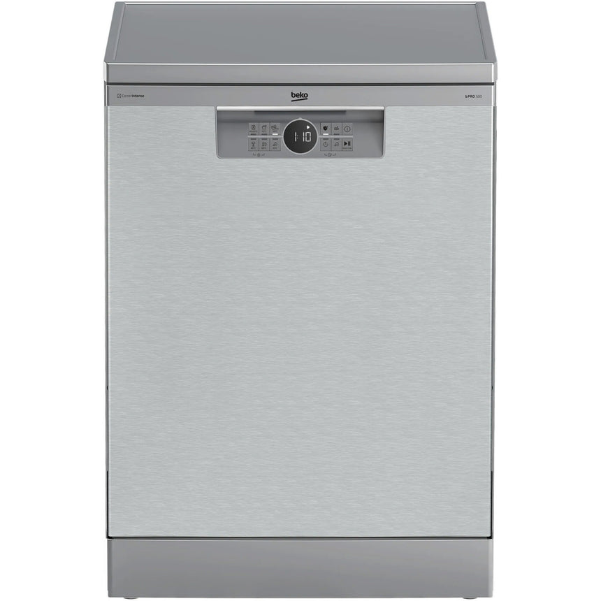 Masina de spalat vase Beko BDFN26441XC, 14 seturi, 6 programe, Clasa C, AutoDoor Opening, Motor ProSmart Inverter, 60 cm, Inox