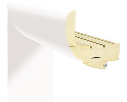 Laterale Toc Classen Arcus Alb Clasic 203,5 Cm Dreapta (Necesita Capac Toc)