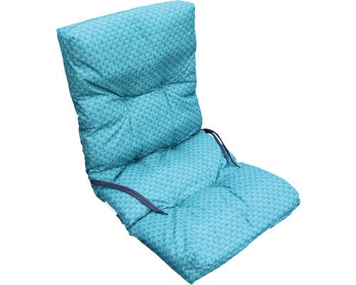 Perna Soft Pentru Scaun 120x48x6 Cm Turcoaz