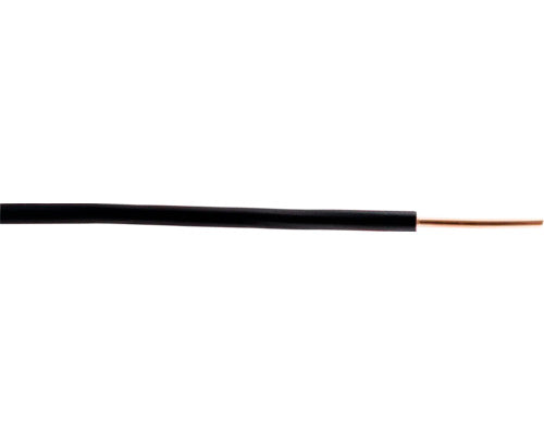 Conductor Fy (H07v-u) 2, 5mm² Negru, Inel 25m