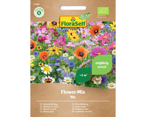 Seminte Flori Anuale Floraself Bio Mix, 150 gr