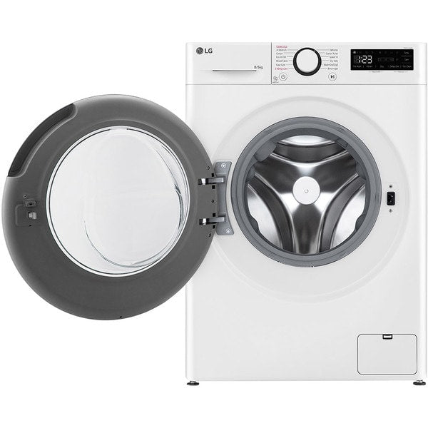 LG F2DR508SBW masina de spalat cu uscator cu abur, max. 1200 rpm, tehnologie AI DD, design ingust, 8/5 kg,