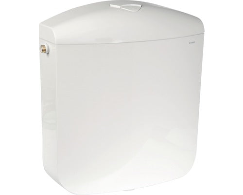 Rezervor WC Geberit AP117, montaj semi-inaltime, actionare dubla, 40x44x14 cm, alb