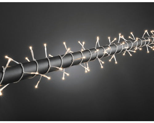 Ghirlanda De Luminite Led Konstsmide Micro De Exterior 120 De Led-uri Alb Cald Cablu Transparent