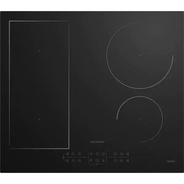 Plita incorporabila GRUNDIG GIEI 623471 MN, Inductie, 4 arzatoare, Negru
