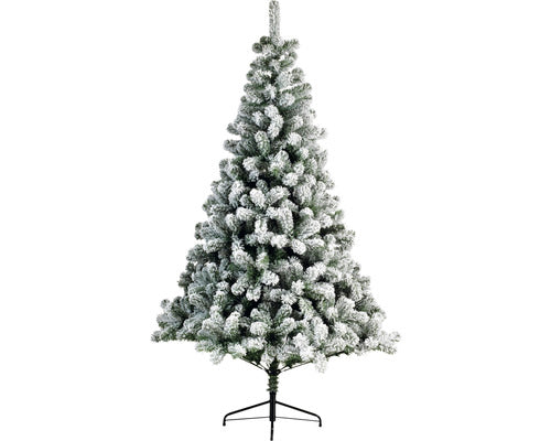 Brad De Craciun Artificial Nins Lafiora Salzburg Ø 125 Cm H 215 Cm Verde/alb