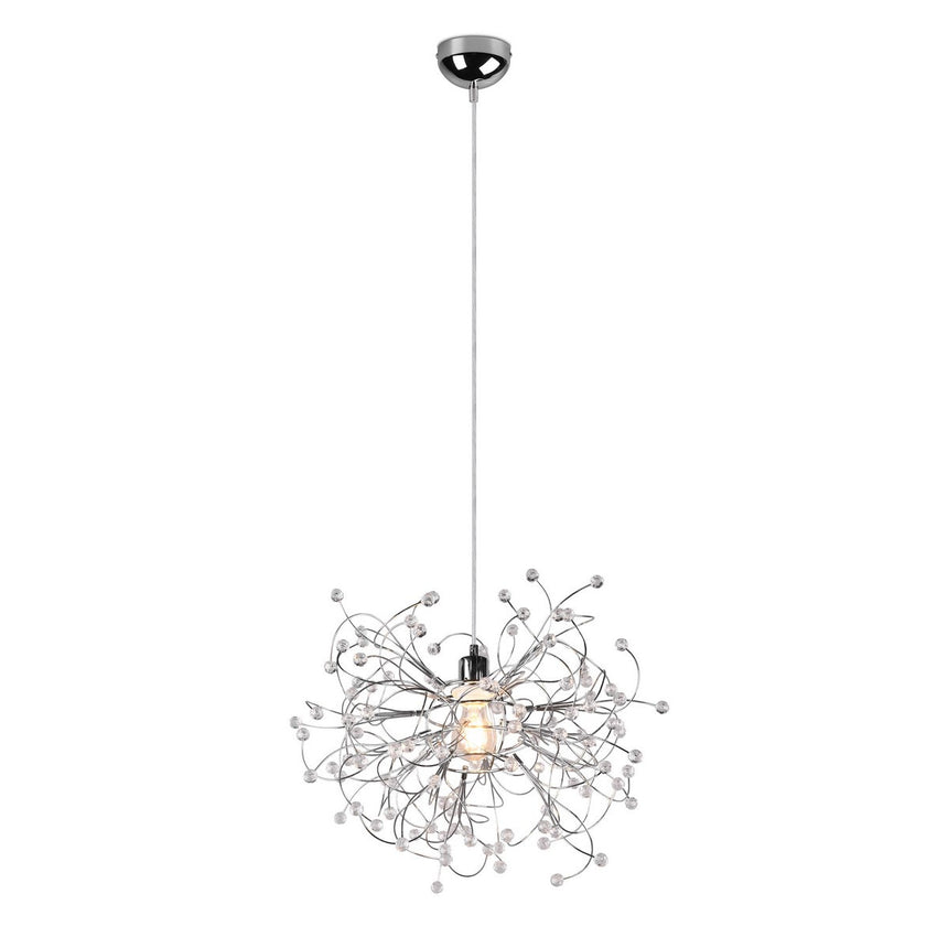 Pendul de iluminat Gloria, RL, Metal, Soclu E27, Argintiu