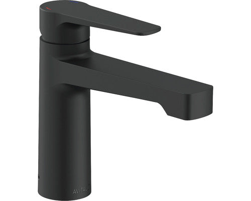 Baterie lavoar monocomanda AVITAL Tay Grande cu pipa inalta, cartus ceramic, negru mat