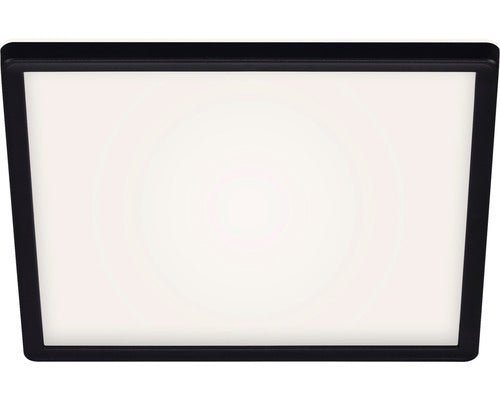 Plafoniera Cu Led Integrat Slim 18w 2400 Lumeni, Negru