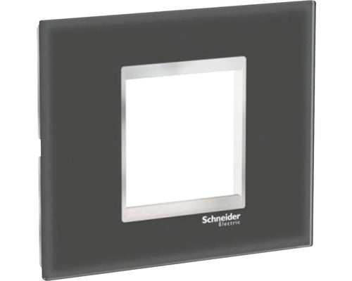 Rama Aparataje Schneider Easy Styl 2 Module, Sticla Negru