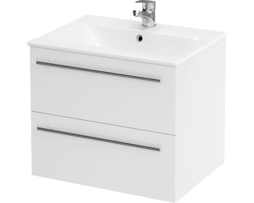 Set Cersanit Onix Baza Lavoar Si Lavoar 60 Cm Alb