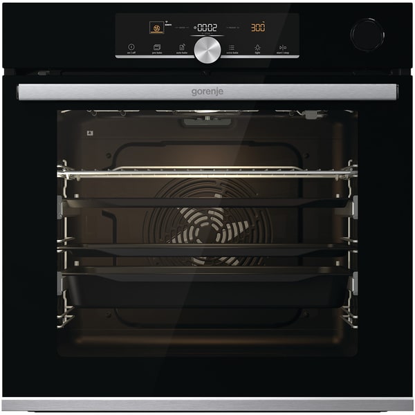 Cuptor Incorporabil GORENJE BPSAX6747A08BGWI, Electric, Autocuratare Pirolitica, 77 l, Clasa A+, Negru