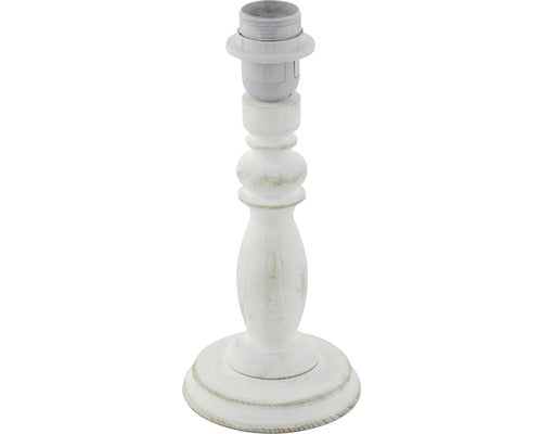 Picior Veioza Vintage E27 Max. 1x60w, 26, 5 Cm, Alb Antic