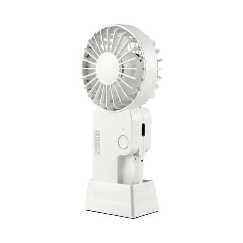 Ventilator portabil Ø6,7cm, cu stativ, carlig, acumulator 2000 mAh