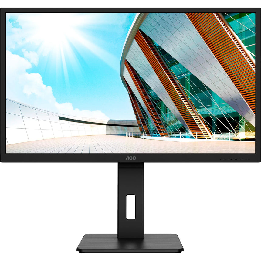 Monitor LED VA AOC 31.5", WQHD, DisplayPort, Vesa, Negru