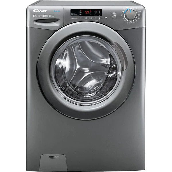 Masina de spalat rufe Candy CS 1292DRRE/1-S, 9 kg, 1200 rpm, Clasa D, Easy Iron, Antracit