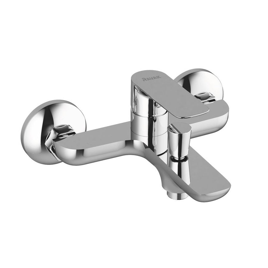 Baterie sanitara cada/dus, RAVAK, CL 022.00 Classic, Alama, Argintiu