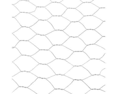 Plasa Gard Zincata Hexagonala 1x25 M 0, 8 Mm Argintie