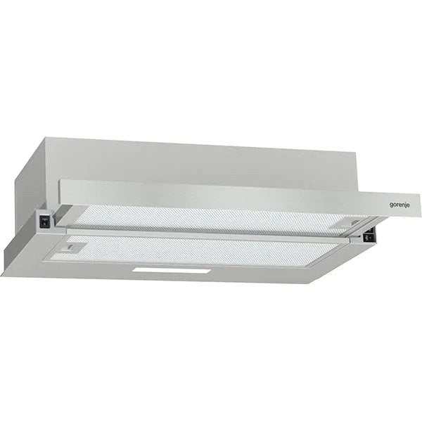 Hota Gorenje, 60 cm, Max 350m3/h, Argintiu