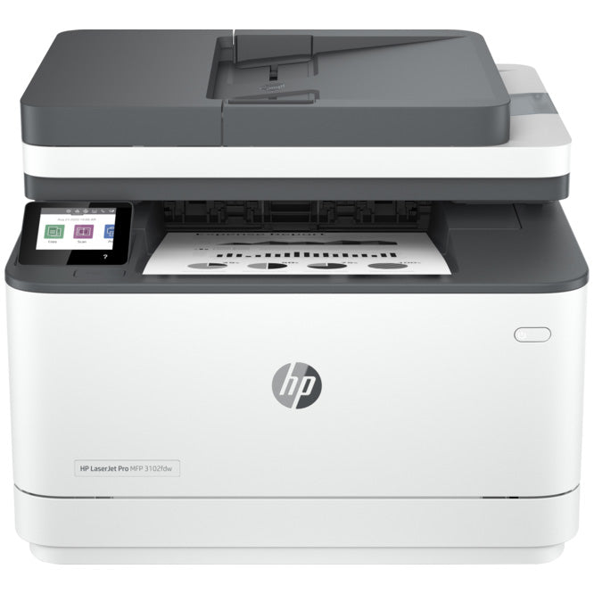Imprimanta monocrom HP LaserJet Pro MFP 3102fdw, Retea, Wireless, A4