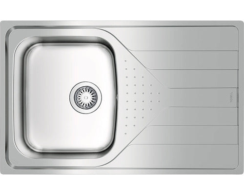 Chiuveta Bucatarie Cu O Cuva Teka Universe 45 T-xm 79x50 Cm, Picurator Pe Dreapta, Inox