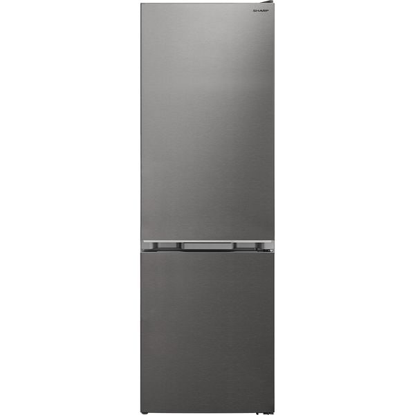 Combina Frigorifica SHARP SJ-FBA11DMXIE-EU, Advanced NoFrost, 331 l, H 185 cm, Clasa E, Inox