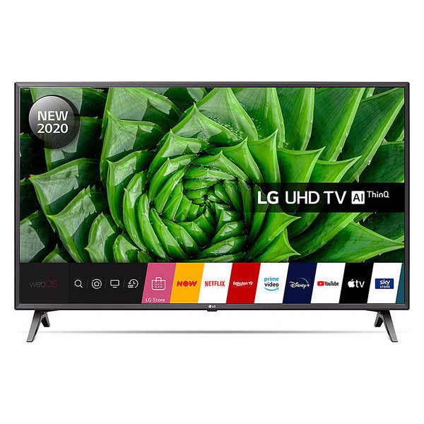 Smart TV LG 50UN80006 50" 4K Ultra HD LED WiFi AI ThinQ Negru, Clasa A
